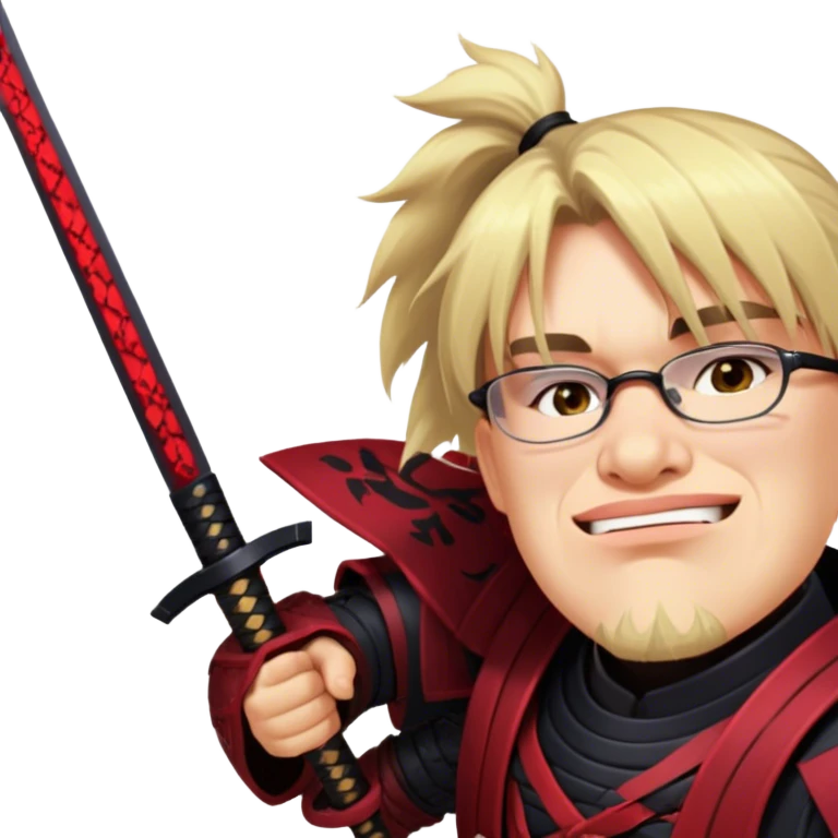 Fierce Samurai emoji