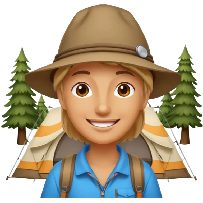 ⛺️+😍 emoji