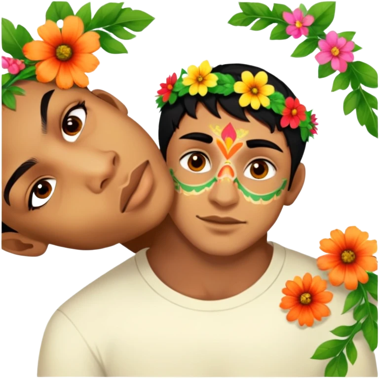 Flower-Crowned Dancer emoji