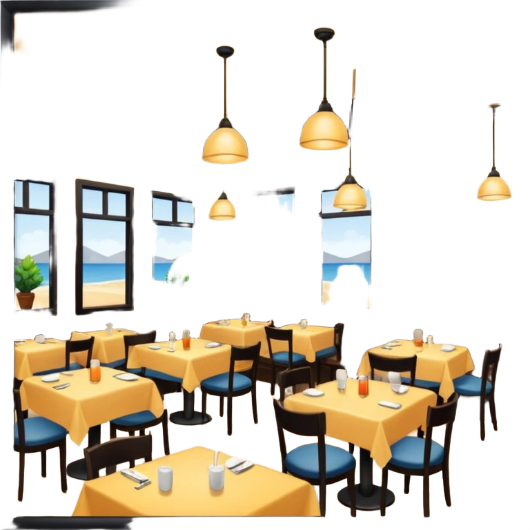 restaurant background emoji