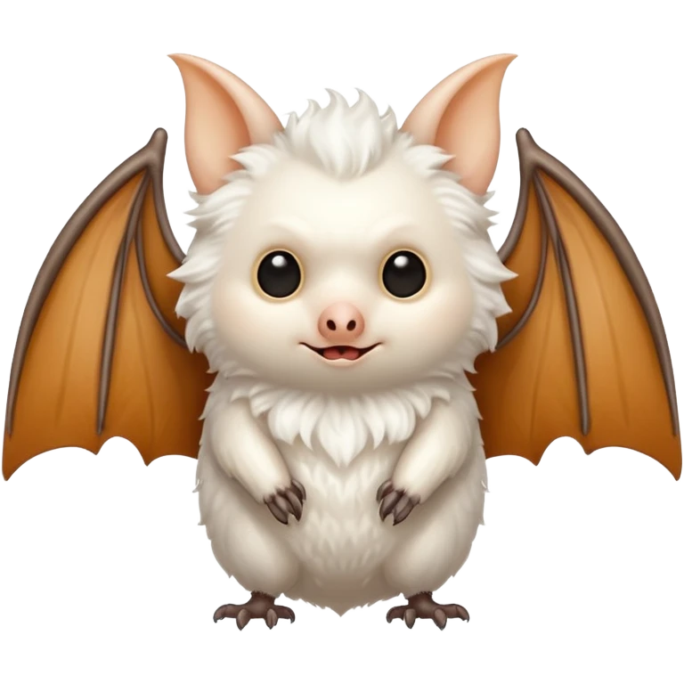 a white bat emoji