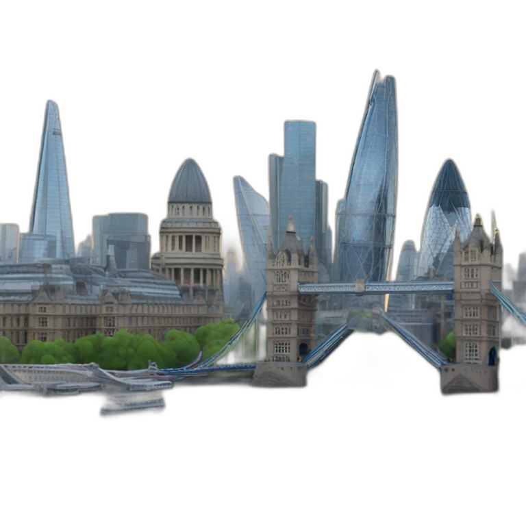 london skyline emoji