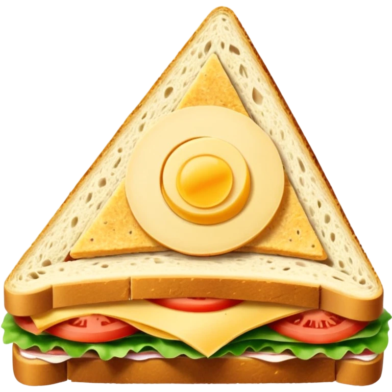 triangular sandwich emoji