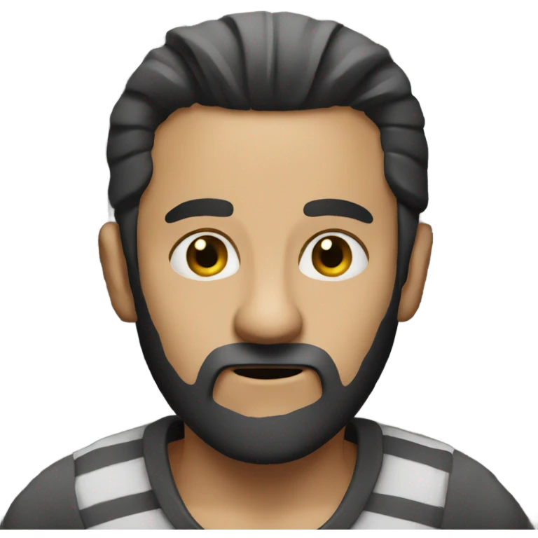 Bandit in jail emoji