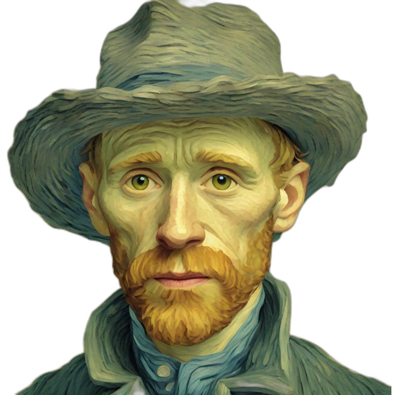 van gogh face emoji