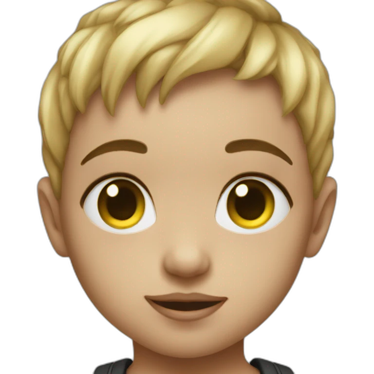 Techno baby emoji