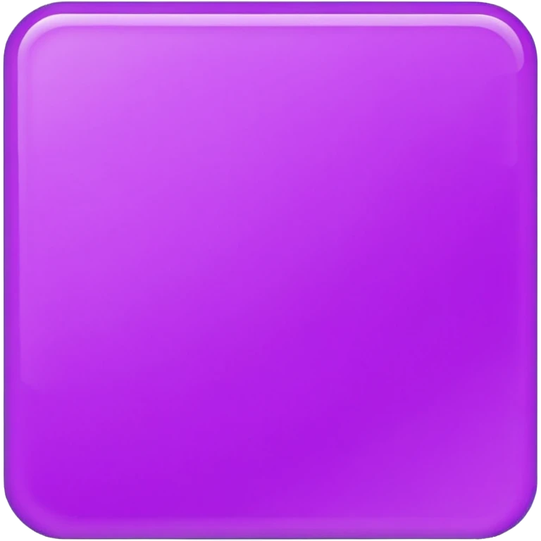 purple empty letter card Rectangle emoji | AI Emoji Generator
