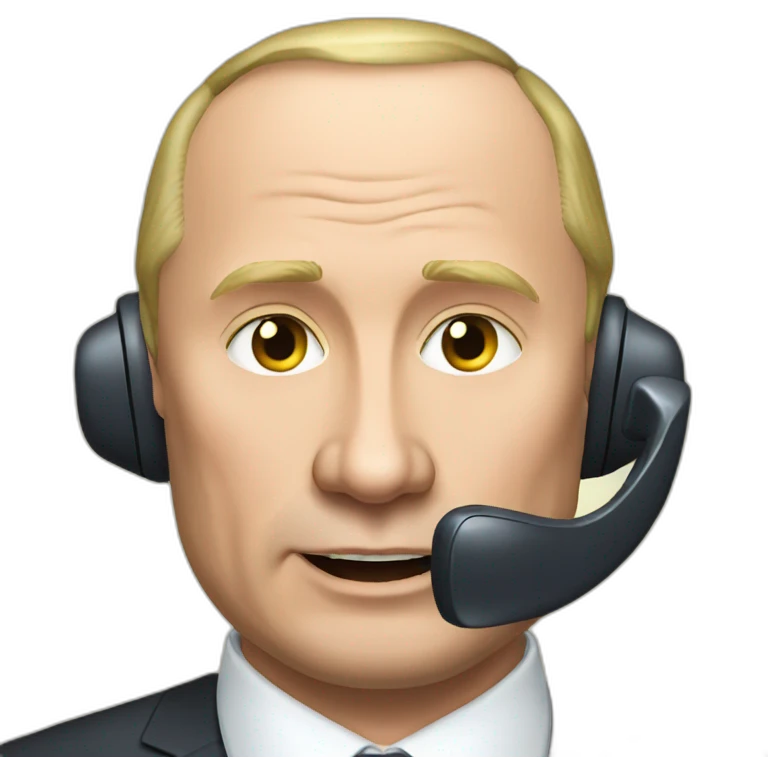 Putin telephone emoji