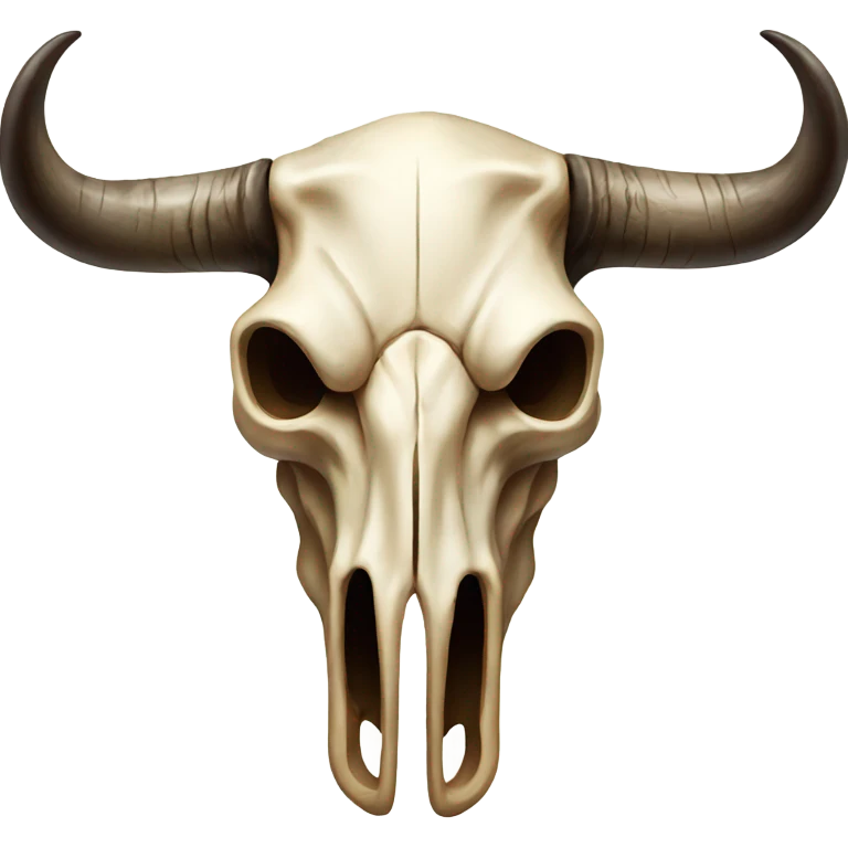 bull skull emoji