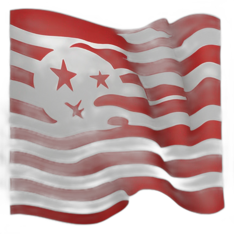 Flag red emoji