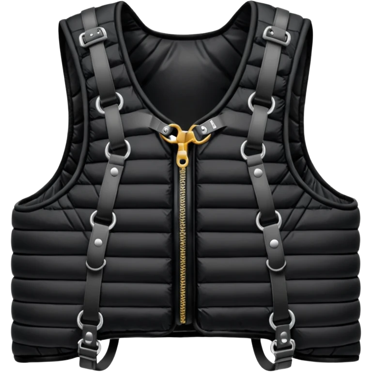down jacket bondage emoji