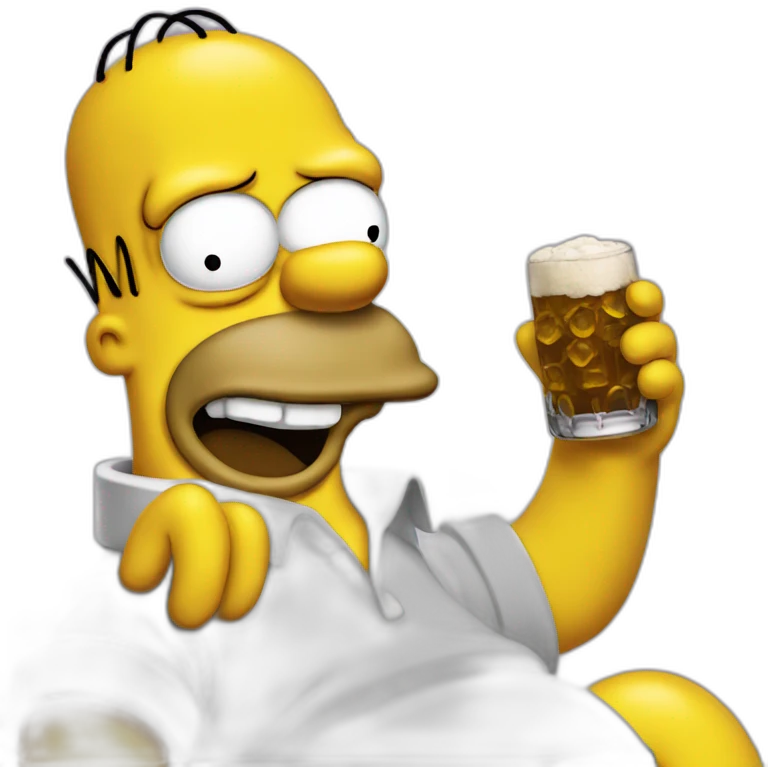 Homer simpson emoji