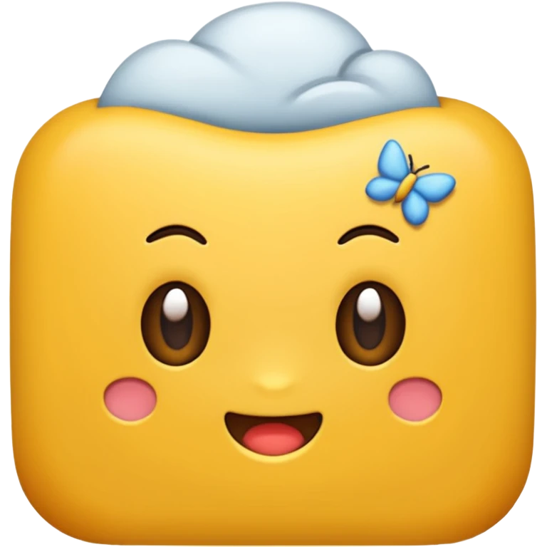 안경쓰고 웃고 있는 곰 emoji