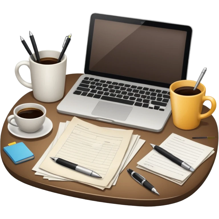 Messy Desk  emoji