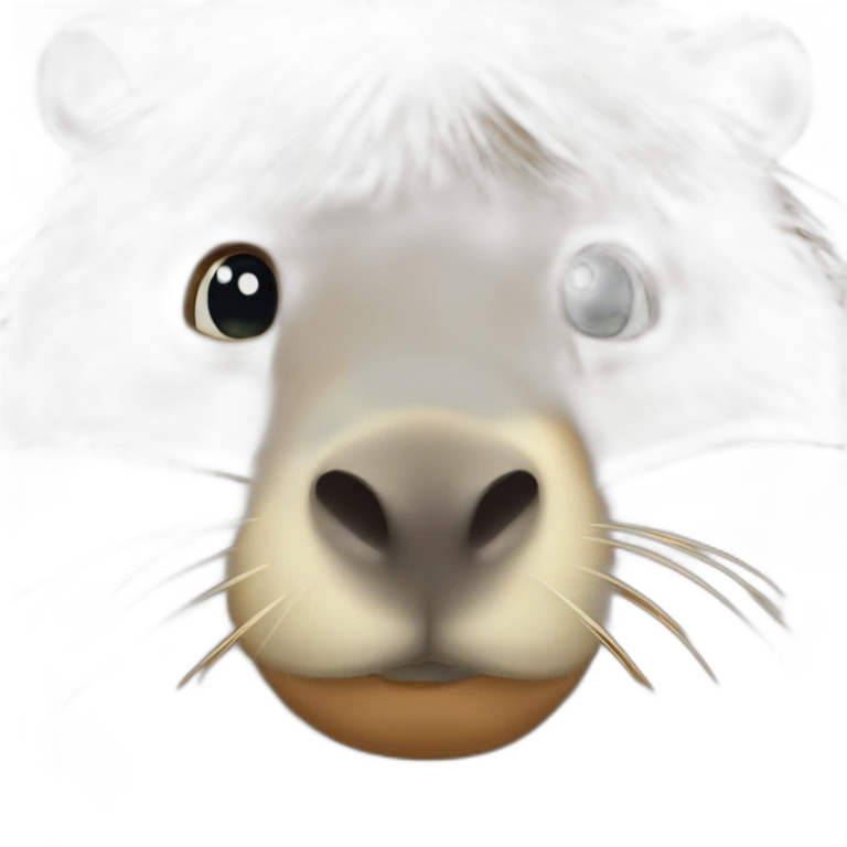 sad capybara face emoji