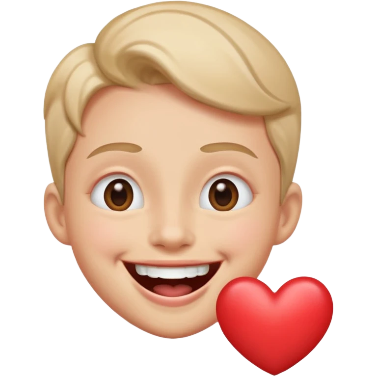 🤣+😍 emoji