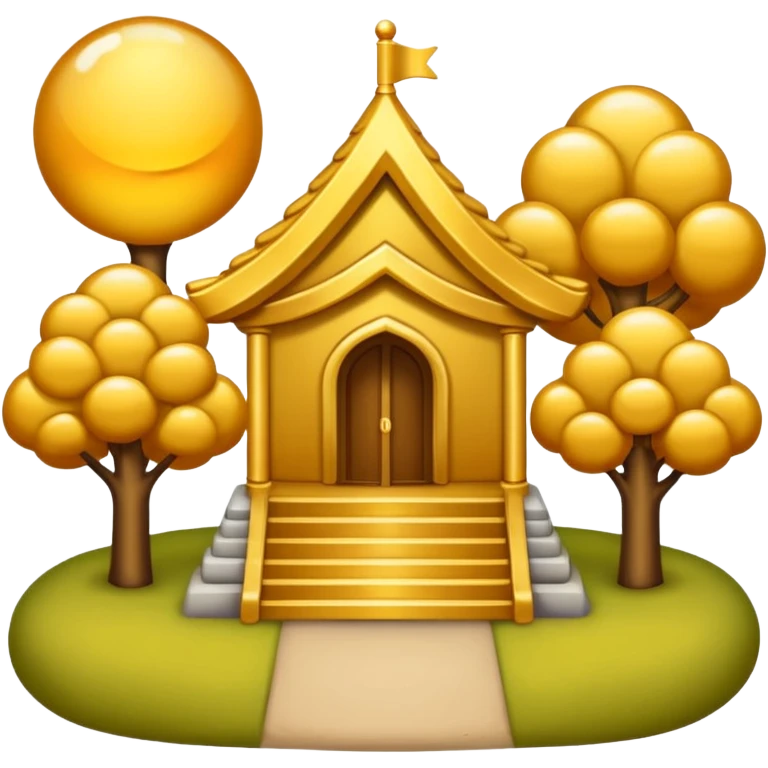 park golden icon emoji