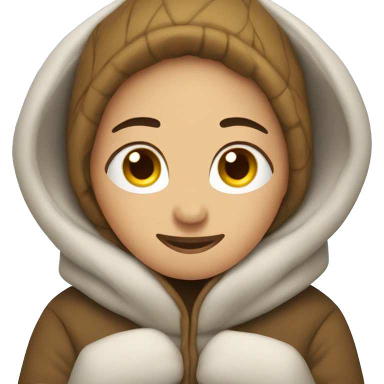Winter cocooning emoji