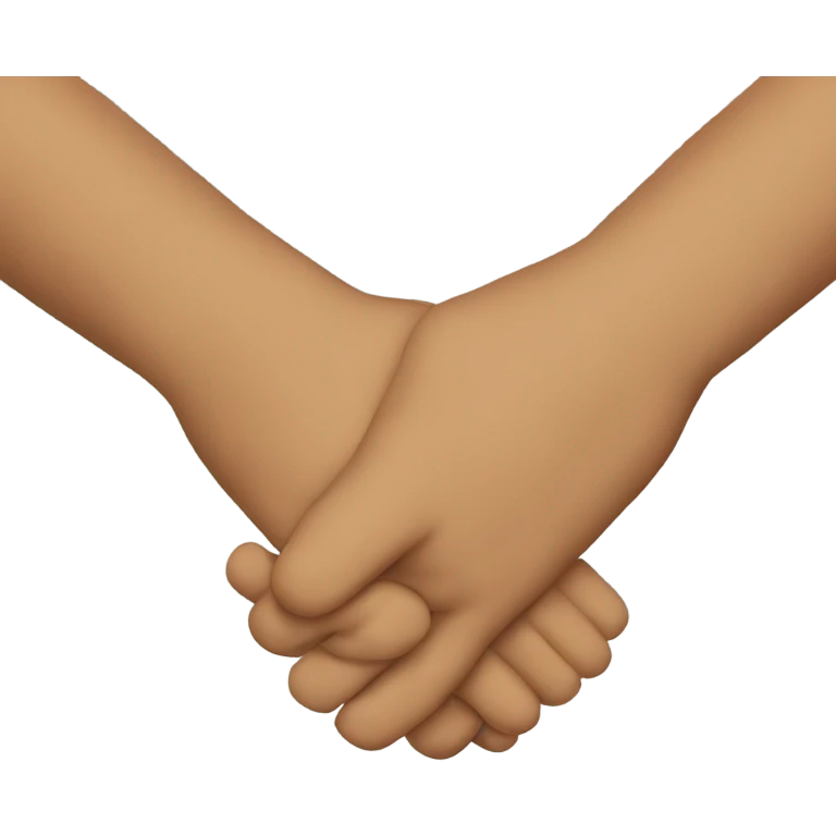 hand to hand emoji