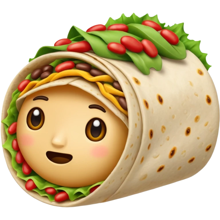 Bean burrito emoji