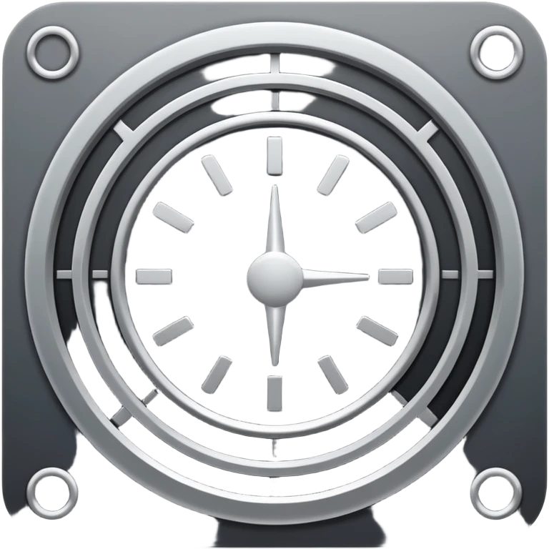 dashboard icon for navigation, don't make it obvious emoji