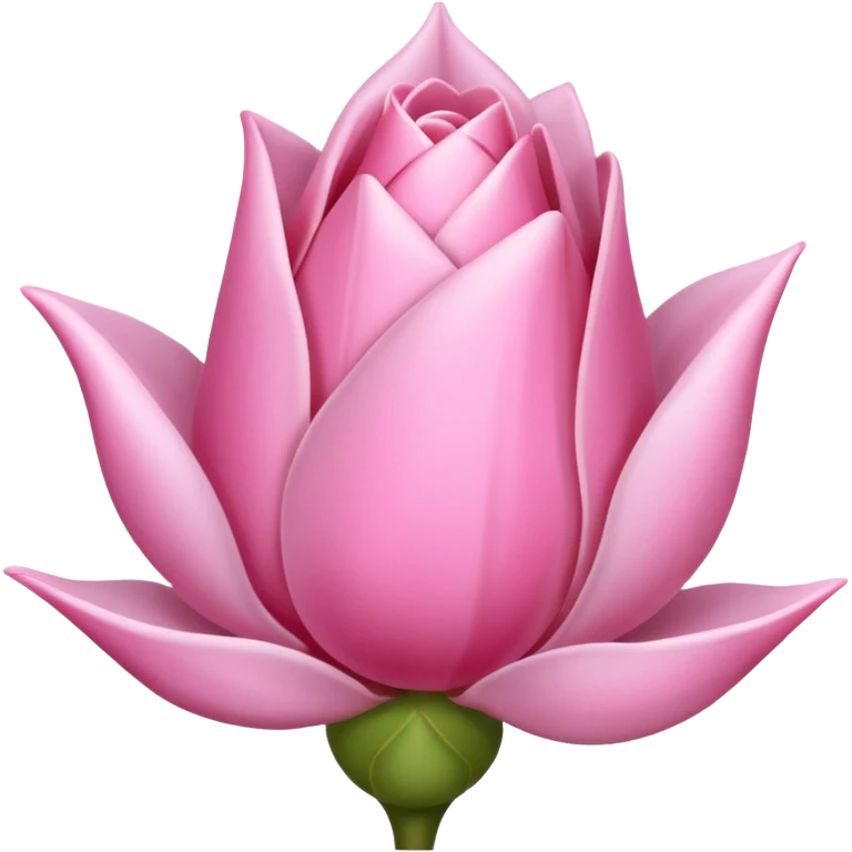 Pink bud emoji