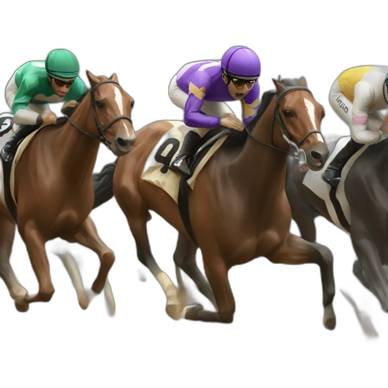 horse-race emoji