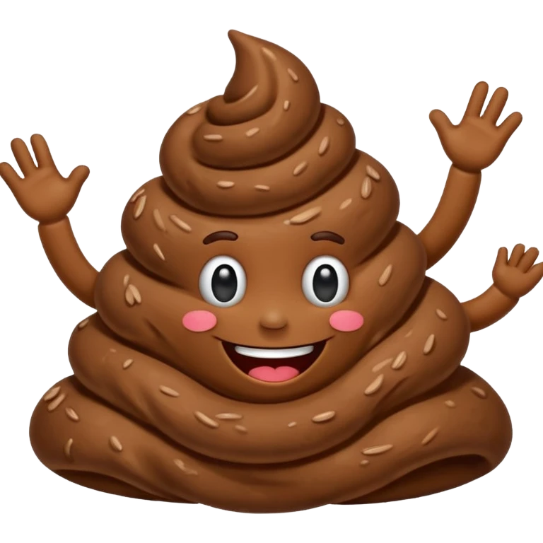 dance poop emoji