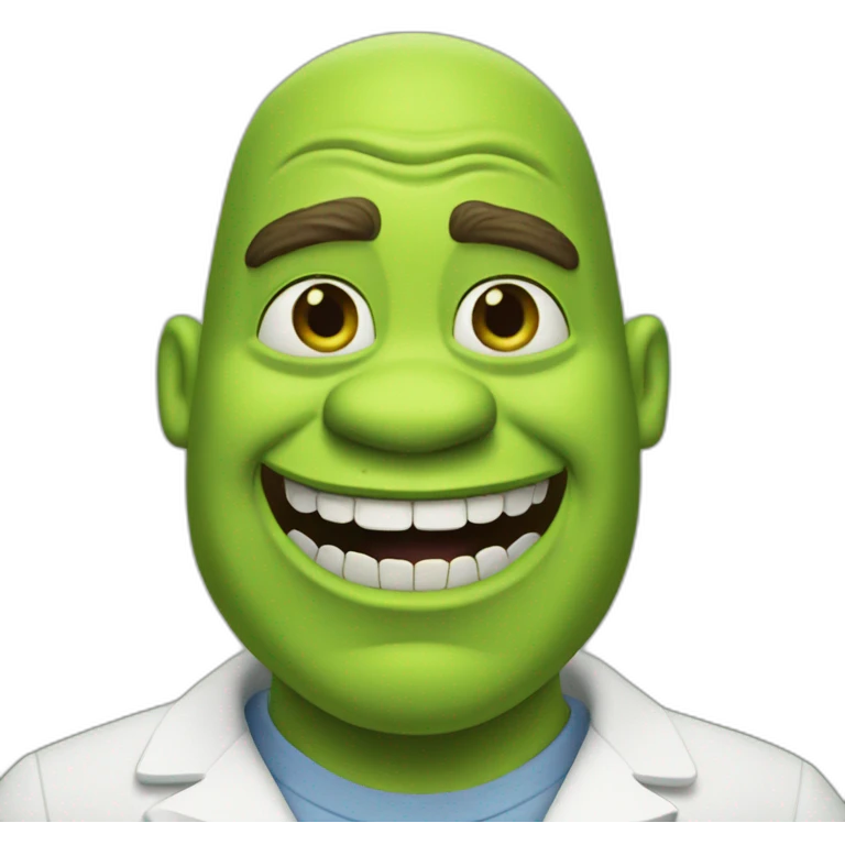 shrek-dentist emoji