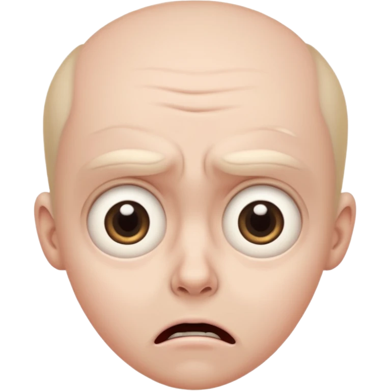 scared face emoji