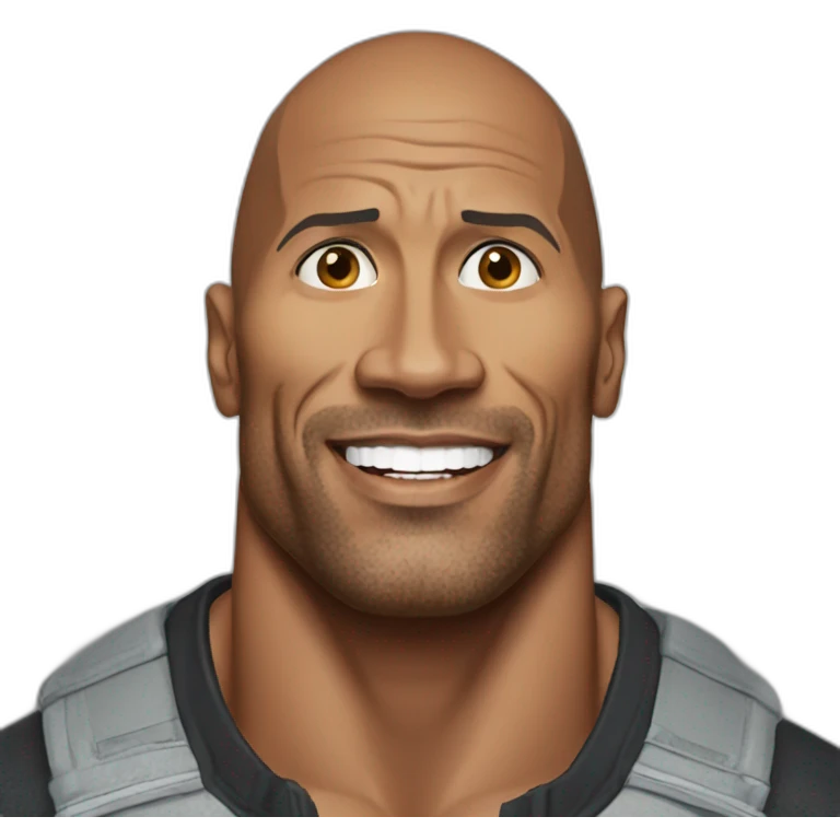 Dwayne Johnson emoji