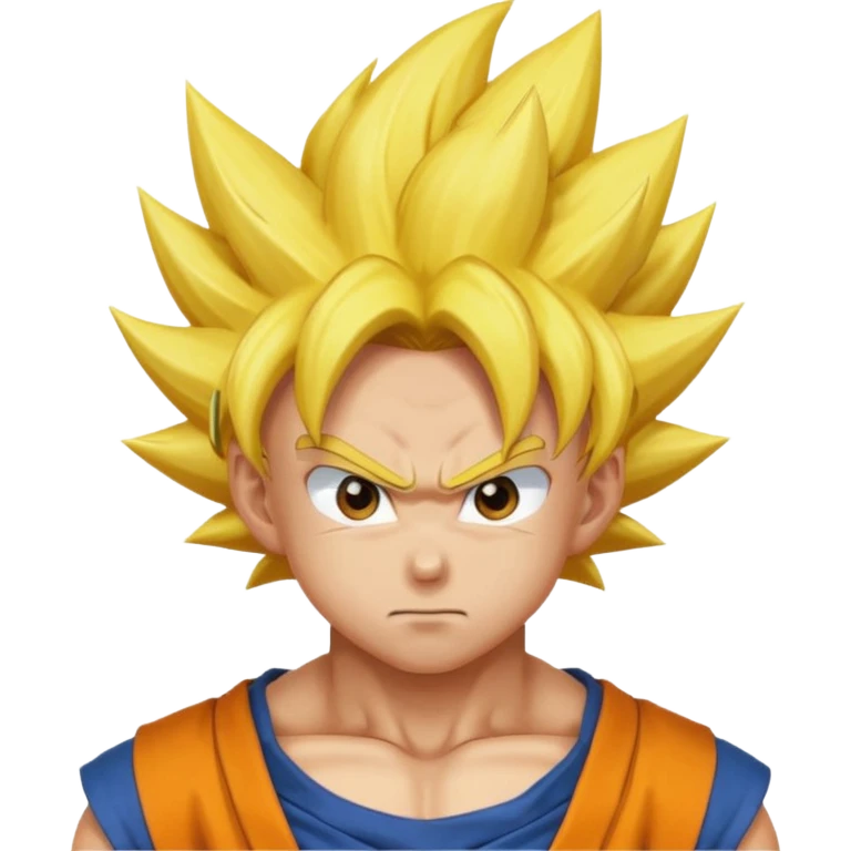 ايموجي غوكو بالغربزة فائقة يجب أن يكون يشبه غوكو مثل في انمي emoji