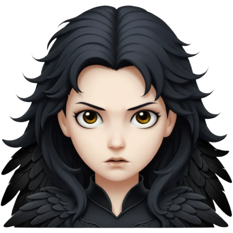 dark angel emoji
