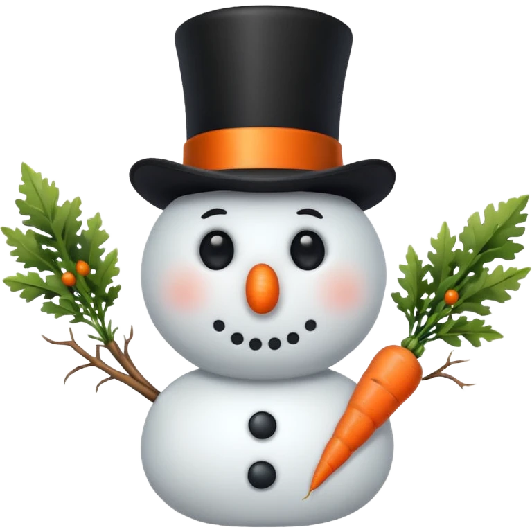 Snowman emoji