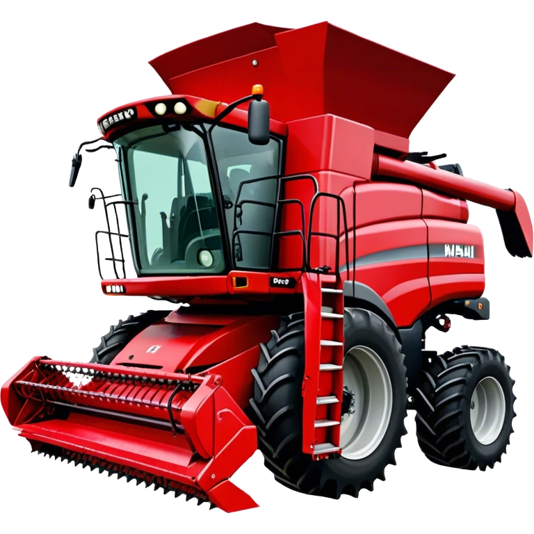 Combine Harvester - Case IH 8250 (Model Year: 2022) (Iconic colour: Red) emoji