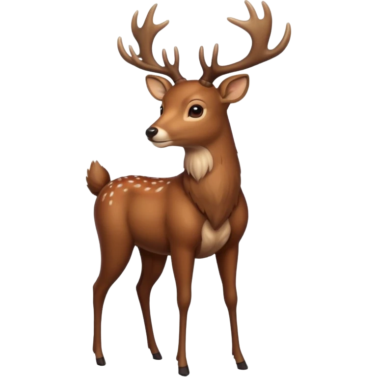 deer full body emoji