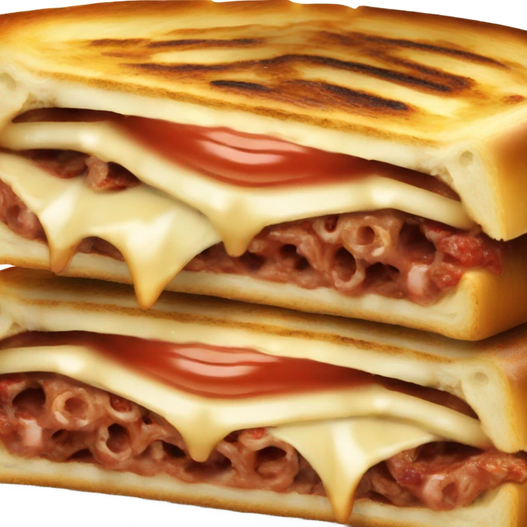 panini Bolognese with cheese  emoji