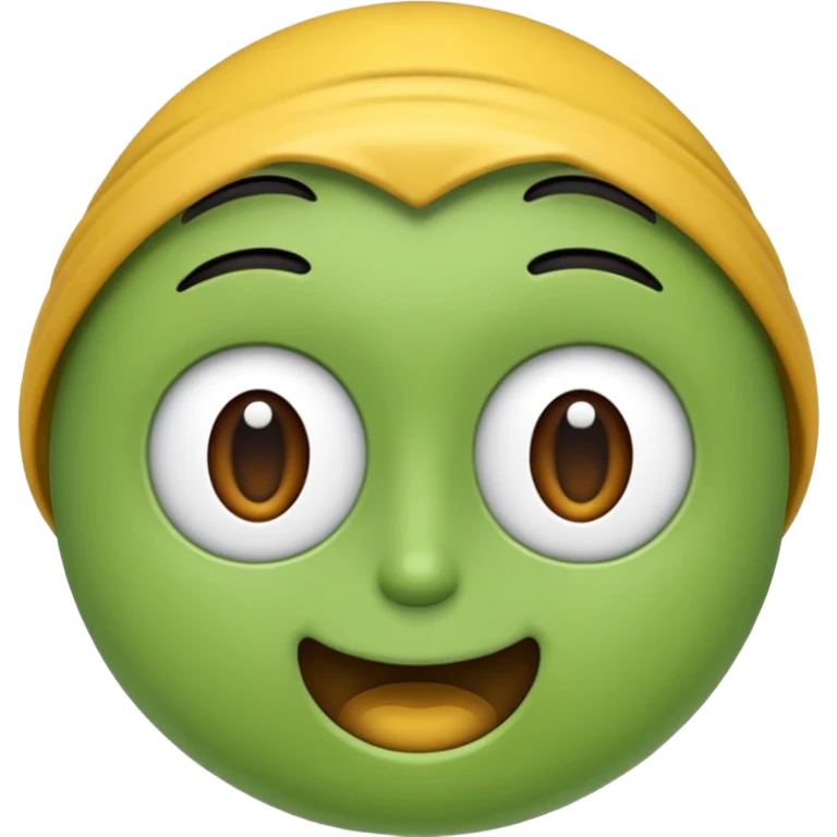   сердце  зеленое меховое как мох  emoji