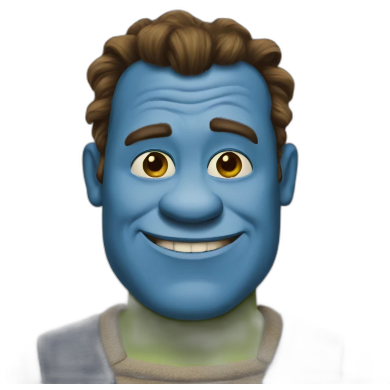 blue-shrek emoji