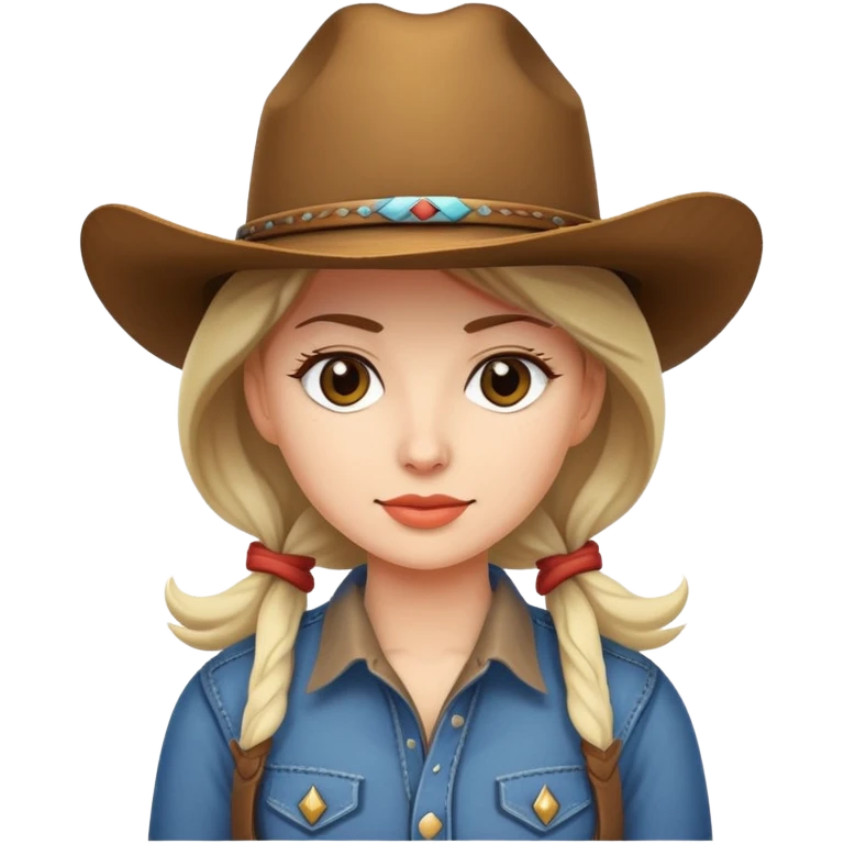 🤠👩 emoji