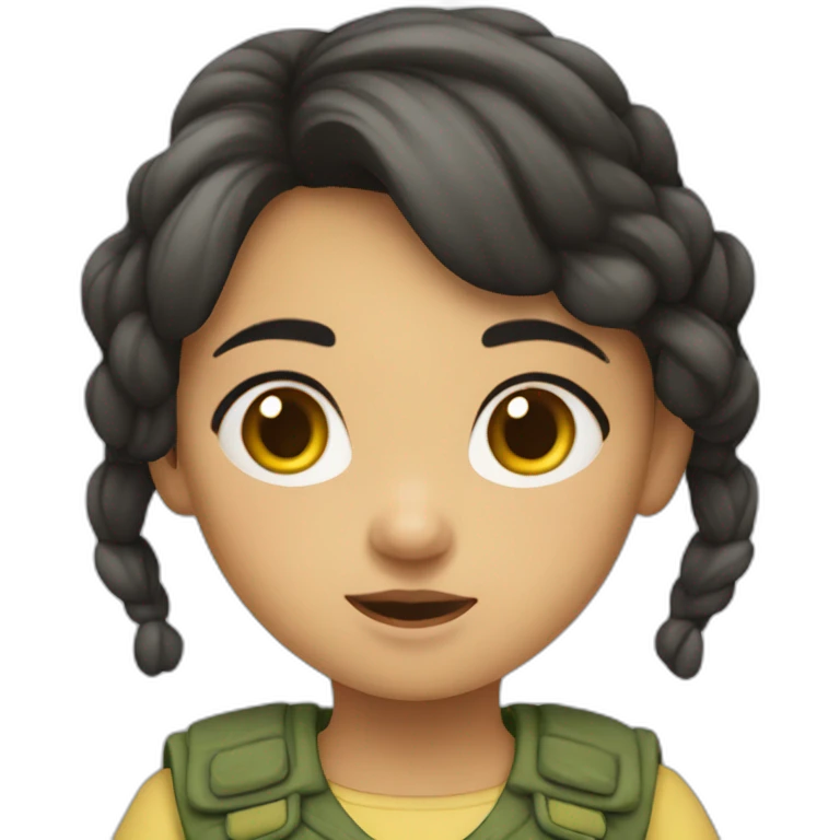 NIÑA REPELENTE emoji