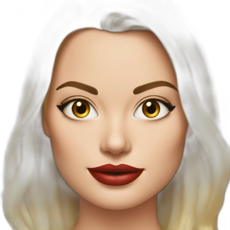 Margot Robbie emoji