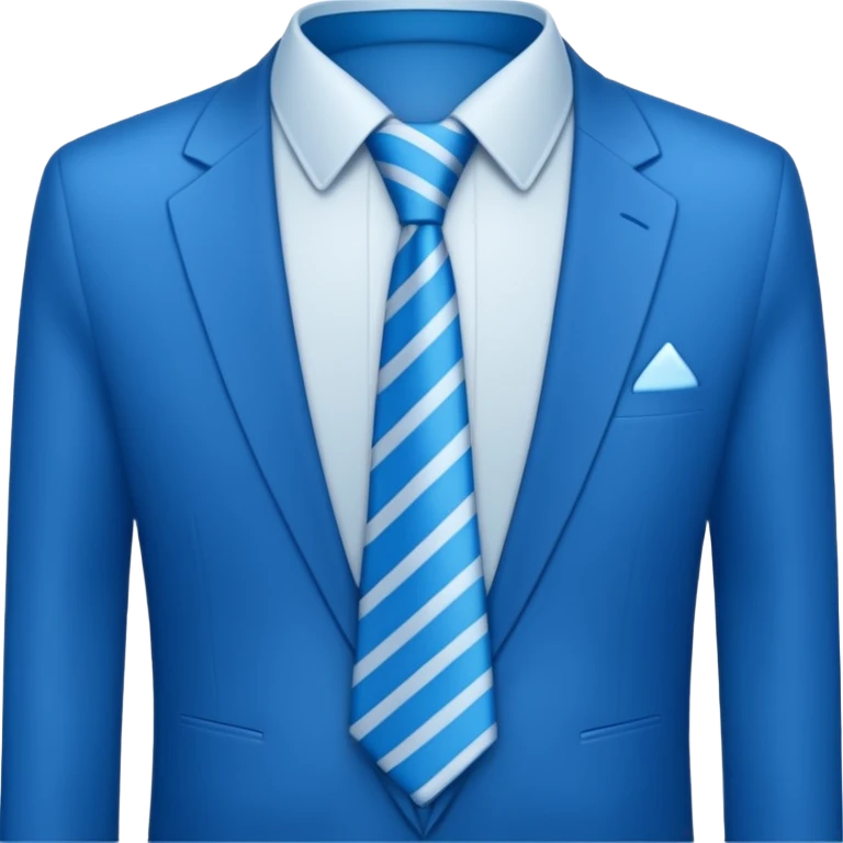blue Tie emoji