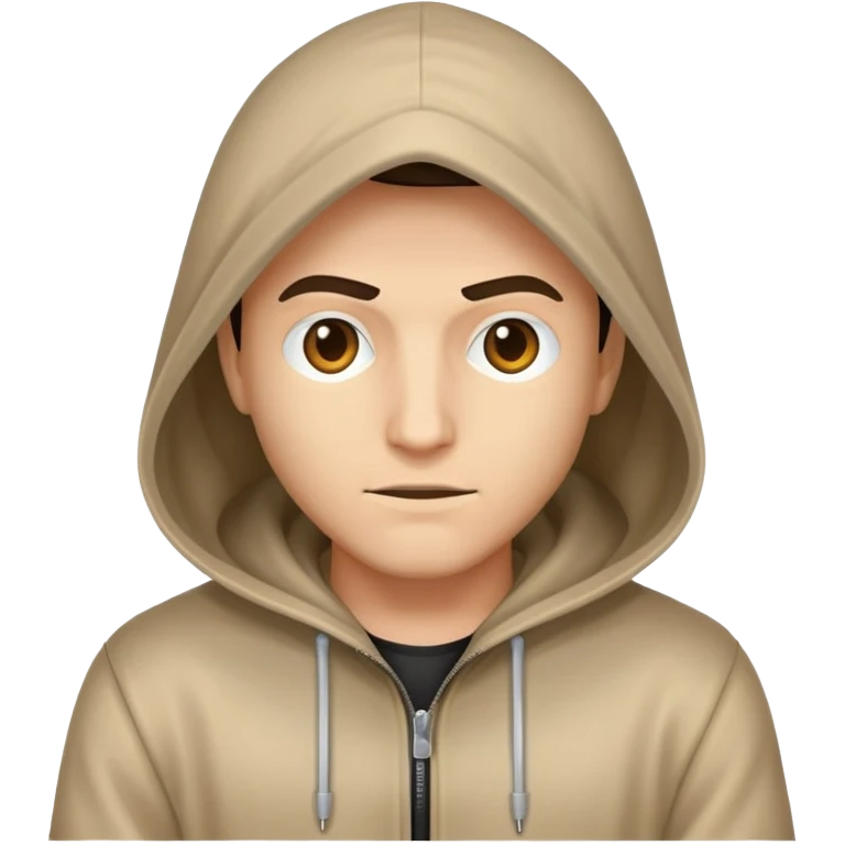 хакер в капюшоне emoji