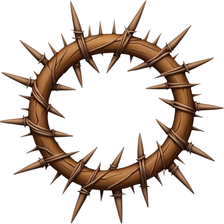 Crown thorns emoji