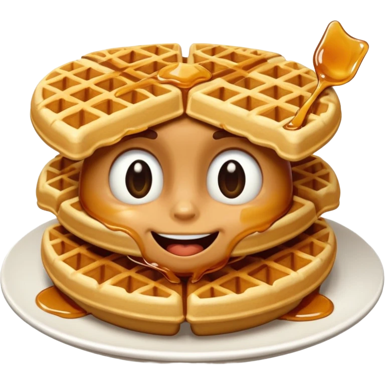 Wojak with waffles emoji