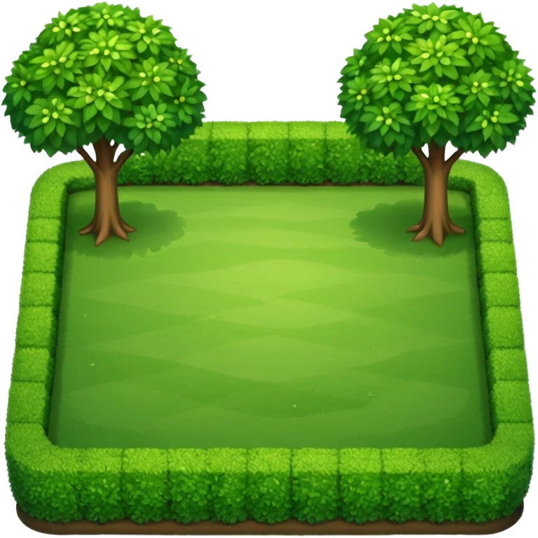 backyard grass garden emoji