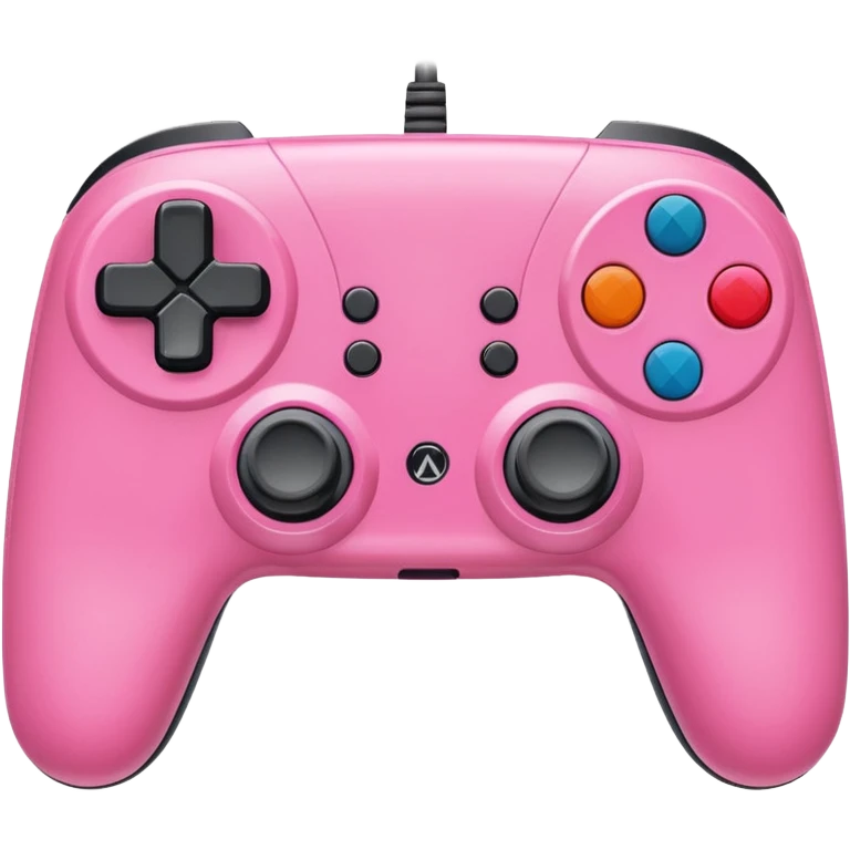 Pink gaming controller emoji