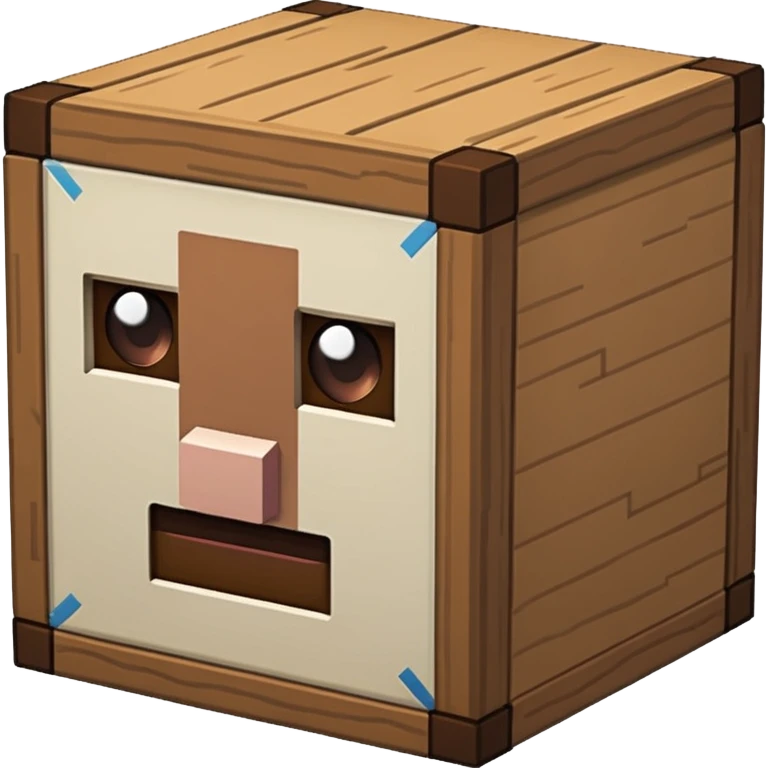 generate minecraft box emoji