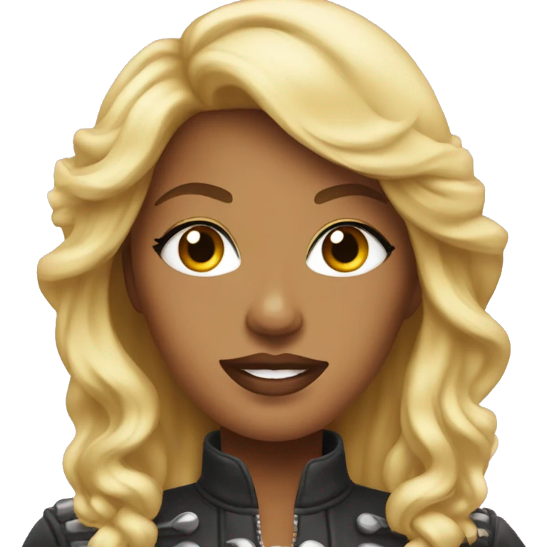 blonde slay diva icon emoji